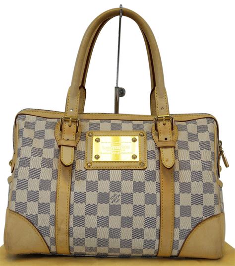 Louis Vuitton Damier Azur Berkeley Authentic Handbag with COA 